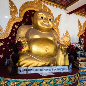 Sitting Buddha on Ko Samui