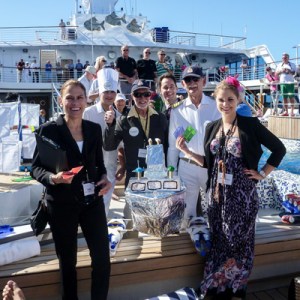 The proud builders of the GMS Submarina