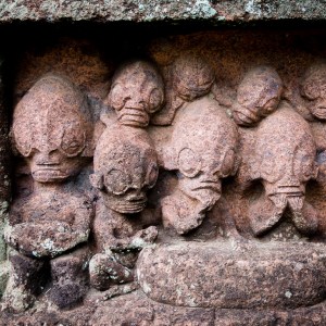 Weird Tiki detail, Piki Vehine sacred site