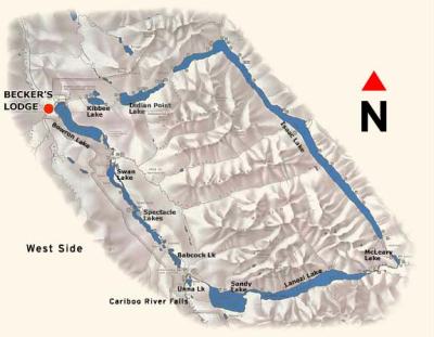 bowron_lake_provincial_park_map